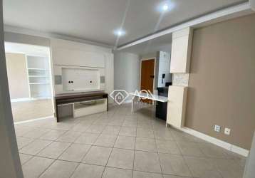 Apartamento com 2 dormitórios para alugar, 90 m² por r$ 3.717,66/mês - praia de itapoã - vila velha/es