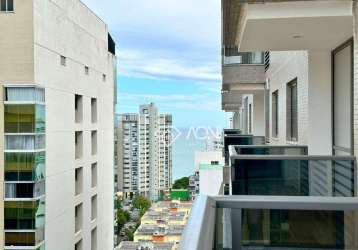 Apartamento com 2 dormitórios, 55 m² - venda por r$ 620.000,00 ou aluguel por r$ 3.433,33/mês - itapuã - vila velha/es