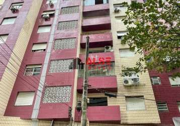 Apartamento com 2 dormitórios - josé menino/santos