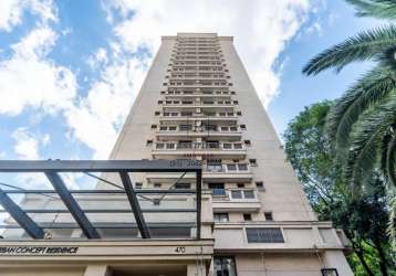 Apartamento com 1 quarto para alugar na avenida luiz manoel gonzaga, 470, três figueiras, porto alegre, 56 m2 por r$ 3.900