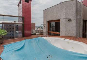 Cobertura de 202m² com 2 quartos, 1 suíte e jacuzzi em higienópolis, porto alegre-rs - venda ou locação