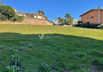 Terreno em condomínio fechado à venda na avenida carlos grimaldi, 1171, jardim madalena, campinas por r$ 1.600.000