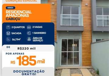 Casas lindas com facilidade  para sair do aluguel