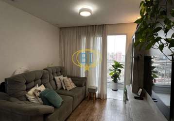 Apartamento de 3 quartos, sendo 1 suíte, varanda gourmet. com 73 m², à venda na chácara stº antonio na imobiliária buenos jr imóveis