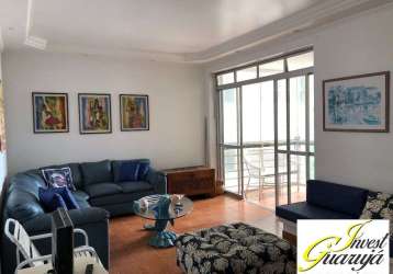 Apartamento com 2 dormitórios para alugar, 110 m² - praia das pitangueiras - guarujá/sp