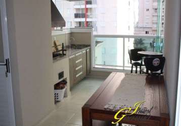 Apartamento com 3 dormitórios à venda, 99 m² por r$ 700.000,00 - praia das pitangueiras - guarujá/sp