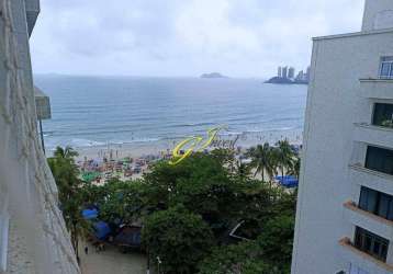 Apartamento com 1 dormitório para alugar temporada na praia das pitangueiras no guarujá/sp