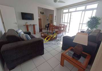 Apartamento com 3 dormitórios para alugar, 120 m² por r$ 5.000,00/mês - praia das pitangueiras - guarujá/sp