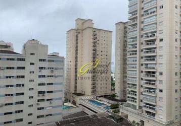 Flat com 2 dormitórios à venda, 80 m² por r$ 550.000,00 - praia das pitangueiras - guarujá/sp