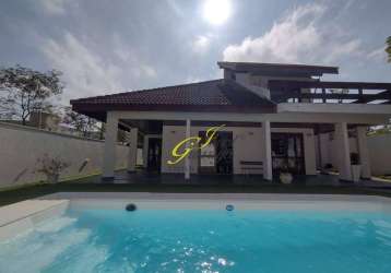 Casa com 4 dormitórios à venda, 458 m² por r$ 1.900.000,00 - jardim virginia - guarujá/sp