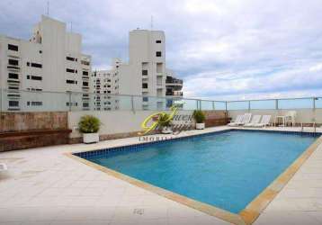 Apartamento com 3 dormitórios à venda, 124 m² por r$ 750.000,00 - asturias - guarujá/sp