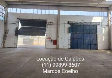 Galpão 3.619 m2 industrial anhangüera - osasco - sp