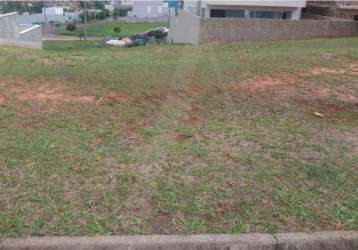 Terreno em condomínio à venda, terras de santa elisa - araras/sp