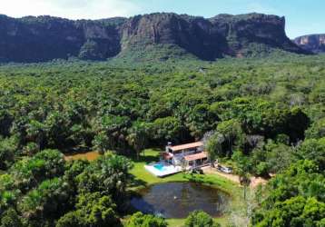 Chácara para venda em chapada dos guimarães, estrada do manso, 8 dormitórios, 3 suítes, 6 banheiros, 10 vagas