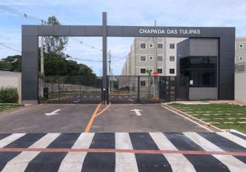 Apartamento para venda em cuiabá, cachoeira das garças, 2 dormitórios, 1 banheiro, 1 vaga