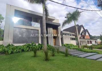 Belíssima casa à venda em alphaville – residencial tamboré 1