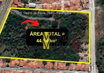 Terreno para alugar, 44340 m² por r$ 38.975,09/mês - canindezinho - fortaleza/ce