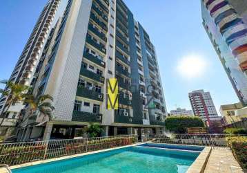 Edifício village saboia - apartamento com 3 quartos à venda, 99 m² por r$ 597.000 - meireles - fortaleza/ce