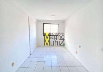 Apartamento com 01 quarto para alugar, 39 m² por r$ 1.200/mês - centro - fortaleza/ce