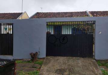 Casa com 2 dormitórios à venda, 74 m² por r$ 200.000 - uberaba - curitiba/pr