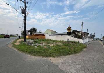 Terreno para comércio a venda  na marginal da br em barra velha