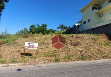 Terreno à venda, 444 m² por r$ 650.000,00 - pedra branca - palhoça/sc