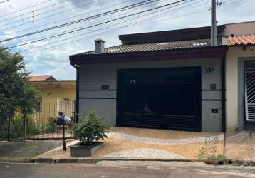 Casa térrea de 150m² com 3 dormitórios à venda - vila bertini, americana (sp)