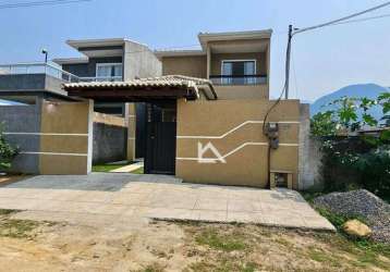 Casa com 3 dormitórios à venda, 120 m² por r$ 530.000,00 - cotia - guapimirim/rj