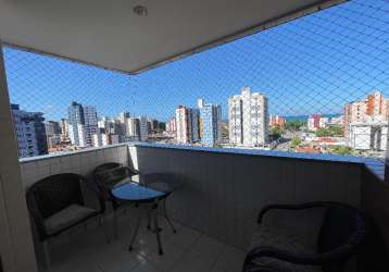 Apartamento mobiliado 3 quartos em manaira