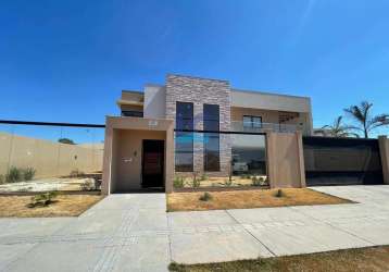 Casa em condomínio para venda em brasília, setor habitacional jardim botânico, 3 dormitórios, 3 suítes, 4 banheiros, 3 vagas