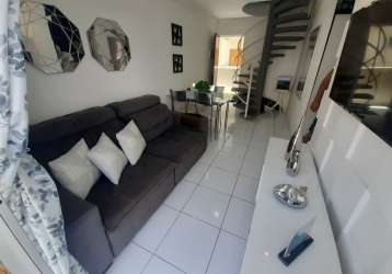 Apartamento duplex a venda com 56m² 2 quartos em candeias