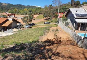 Terreno em condomínio fechado em joanópolis - apenas a 1km do asfalto