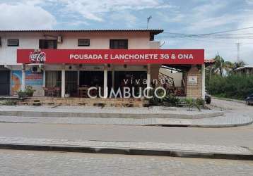 Pousada com 6 dormitórios à venda, 200 m² por r$ 1.000.000,00 - cumbuco - caucaia/ce