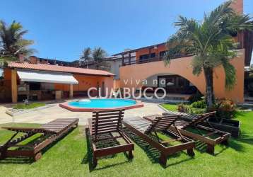 Casa com 7 dormitórios à venda, 671 m² por r$ 3.200.000,00, cumbuco - caucaia/ce