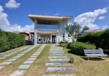 Summerville - casa sobrado com 4 dormitórios à venda, 250 m² por r$ 1.290.000,00 - cumbuco - caucaia/ce