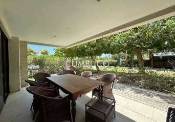 Wai wai eco residence cumbuco - apartamento com 2 dormitórios para alugar, 127m² por r$ 6.200,00/mês - cumbuco - caucaia/ce