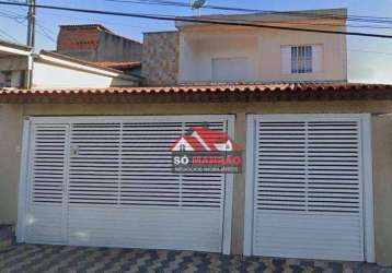 Sobrado com 3 dormitórios à venda, 200 m² por r$ 850.000 - assunção - são bernardo do campo/sp