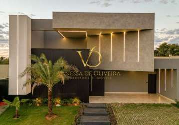 Quinta do golfe - casa com 4 quartos e 6 banheiros à venda, 265 m² por r$ 3.500.000