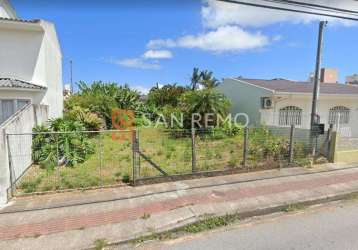 Terreno comercial para alugar na rua doralice ramos pinho, 610, jardim cidade de florianópolis, são josé, 365 m2 por r$ 1.600