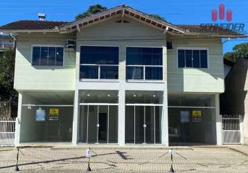 Sala comercial para alugar no bairro pomeranos em timbó/sc