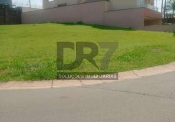 Terreno em condomínio fechado à venda na avenida henrique vicentin, 1, swiss park, campinas por r$ 990.000