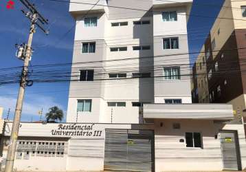 Apartamento com 2 quartos à venda na doutor evandro pinto silva, 232, cidade universitária, anápolis por r$ 290.000