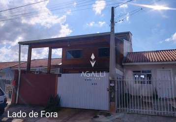 Casa com 4 dormitórios à venda, 47 m² por r$ 550.000,00 - santa terezinha - fazenda rio grande/pr