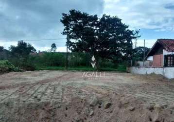 Terreno à venda, 324 m² por r$ 230.000,00 - pontal do norte - itapoá/sc