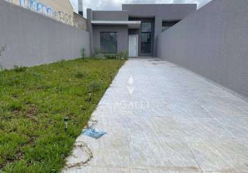 Casa com 3 dormitórios à venda, 60 m² por r$ 430.000,00 - eucaliptos - fazenda rio grande/pr