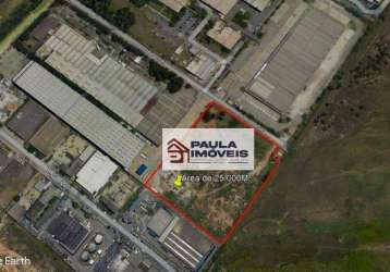 Terreno à venda, 26700 m² por r$ 40.050.000 - cidade industrial satélite de são paulo - guarulhos/sp