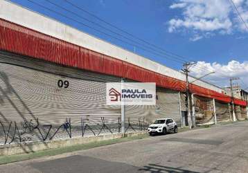 Galpão, 8000 m² - venda por r$ 35.000.000 ou aluguel por r$ 170.000/mês - vila itapegica - guarulhos/sp