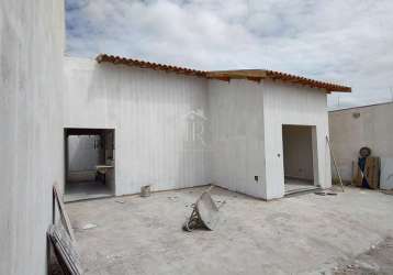 Excelente casa em construção à venda, village paraíso, sao sebastiao do paraiso - mg