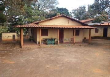 Chácara com 5 quadros à venda, 15000 m² por r$ 1.800.000 - campinho - lagoa santa/mg