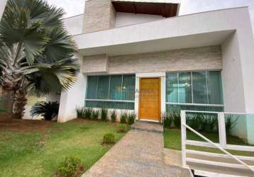 Casa com 5 quartos à venda, 460 m² por r$ 2.100.000 - condomínio pontal da liberdade - lagoa santa/mg